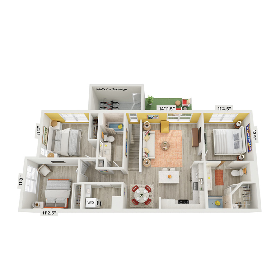 C2 floor plan