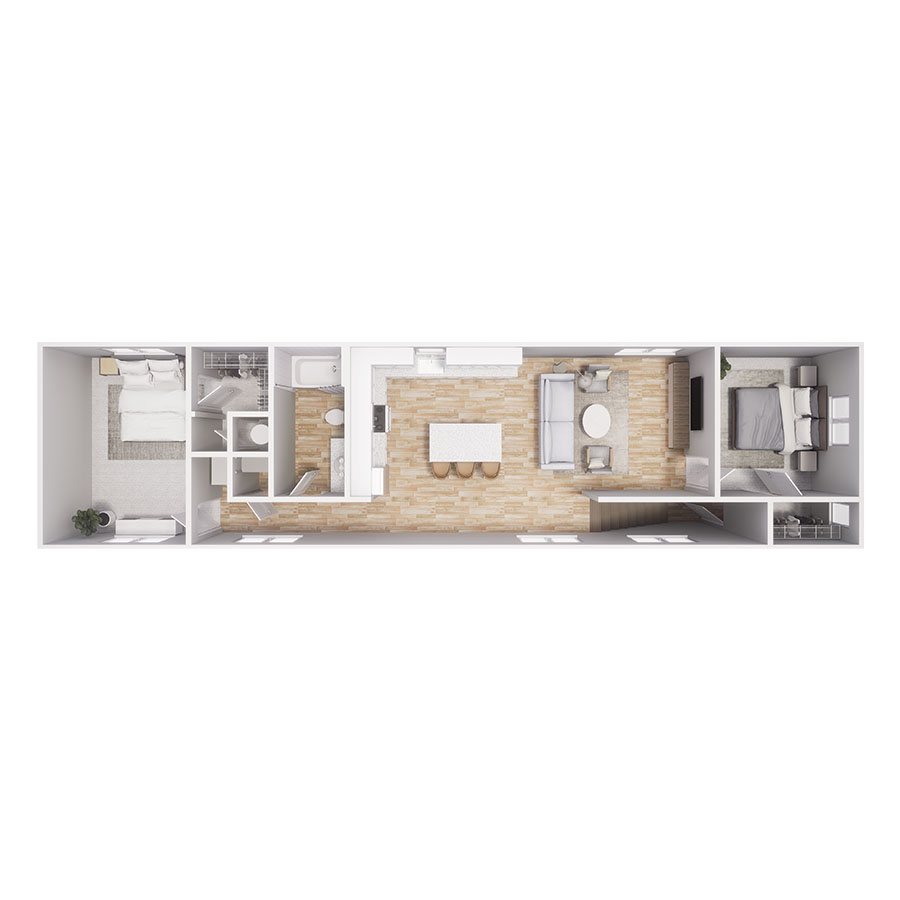 B2 floor plan