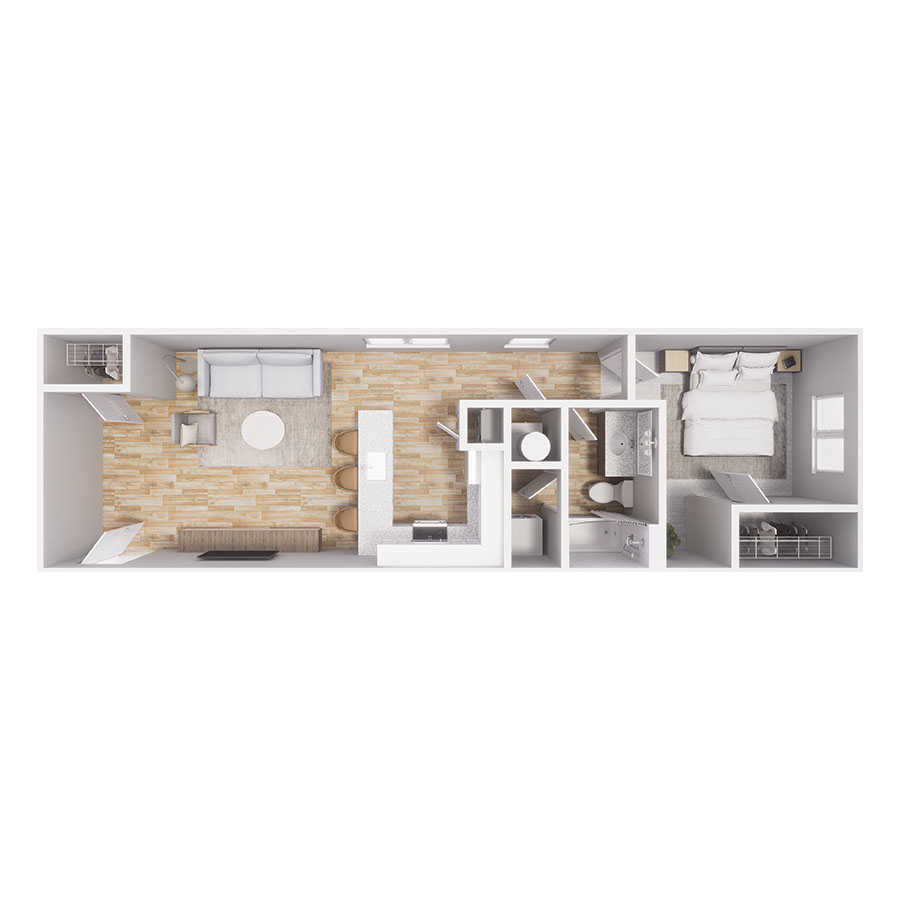 A2 floor plan