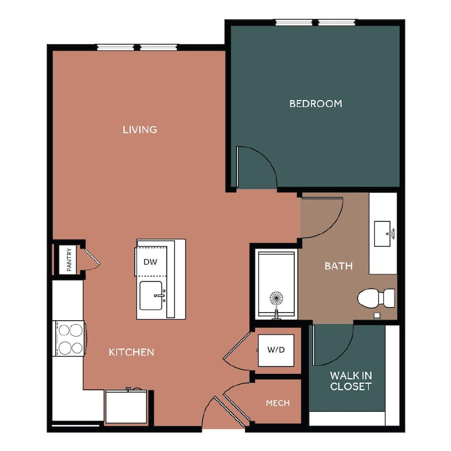 A1 floor plan