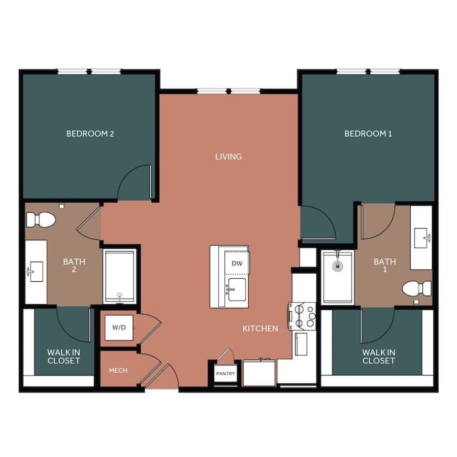 B1-A floor plan