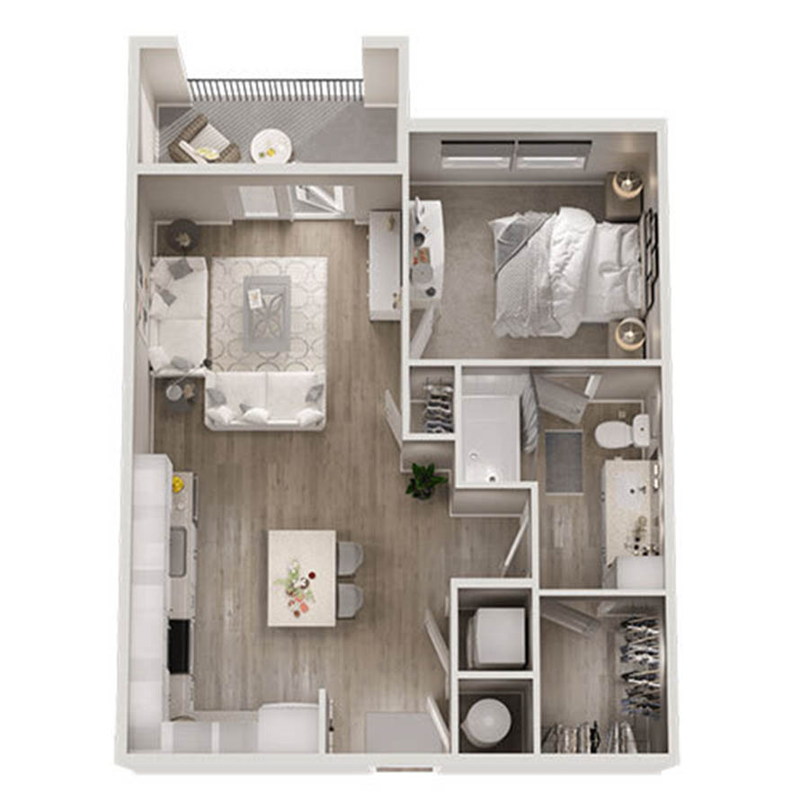 A floor plan