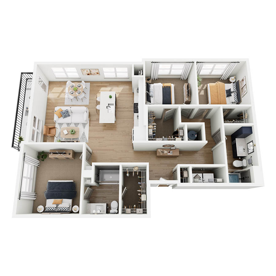 C1 floor plan