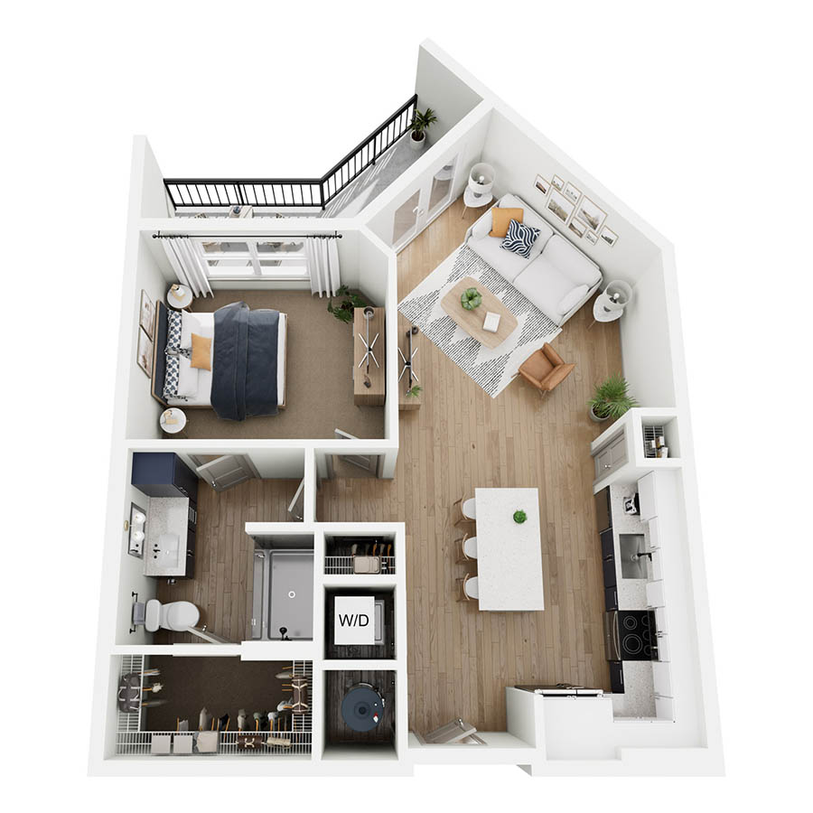 A2 floor plan