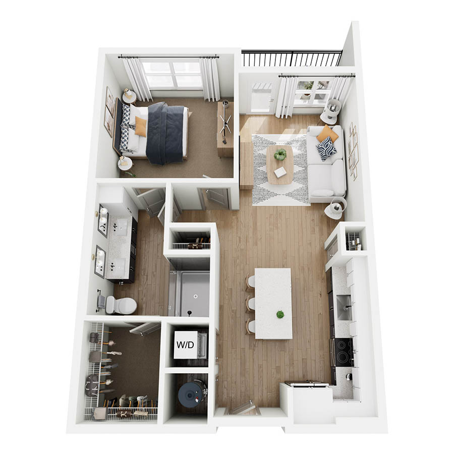 A1 floor plan
