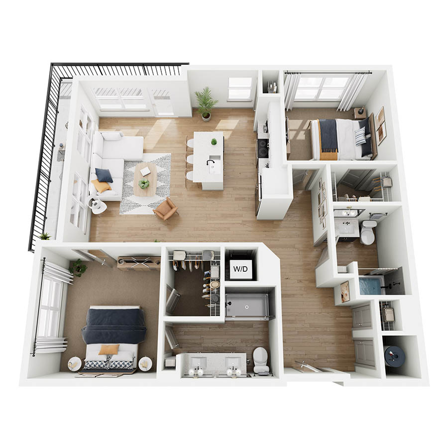 B2 floor plan