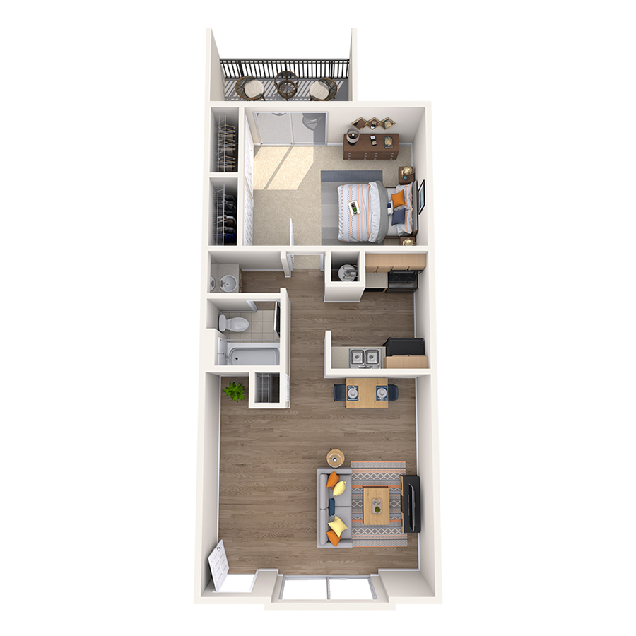 A1 floor plan
