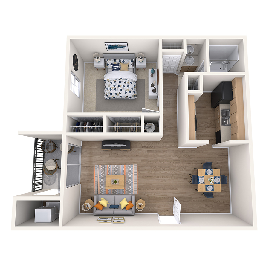 A2 floor plan