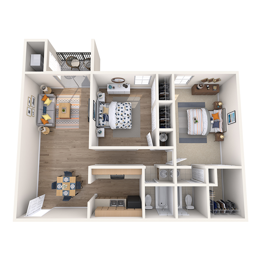 B2 floor plan