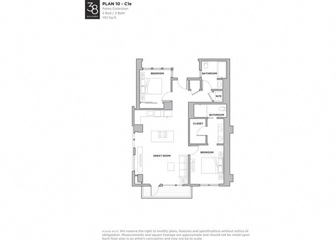 C1e floor plan