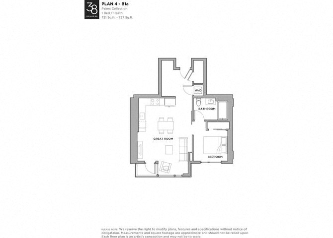 B1a floor plan