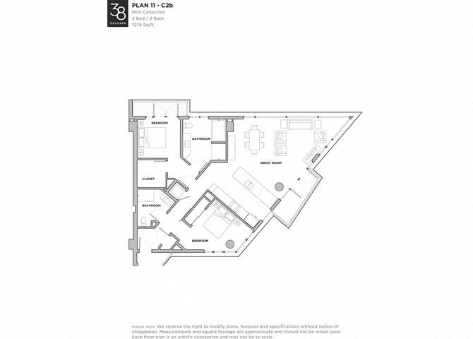 C2b floor plan