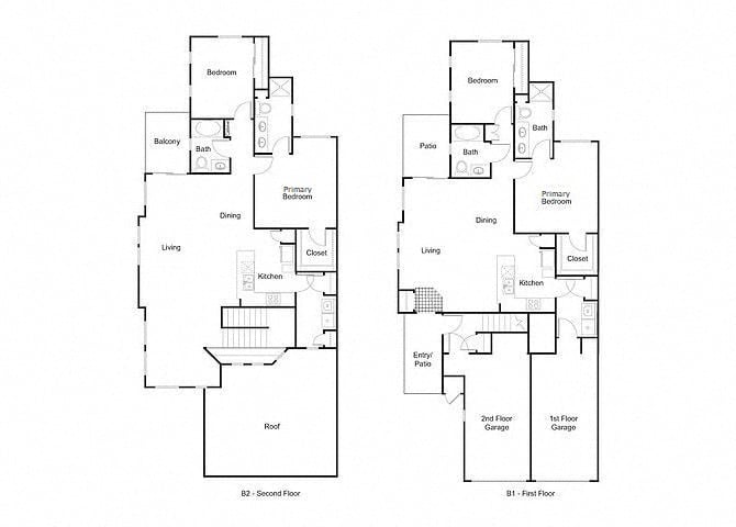 Tribute 1 floor plan