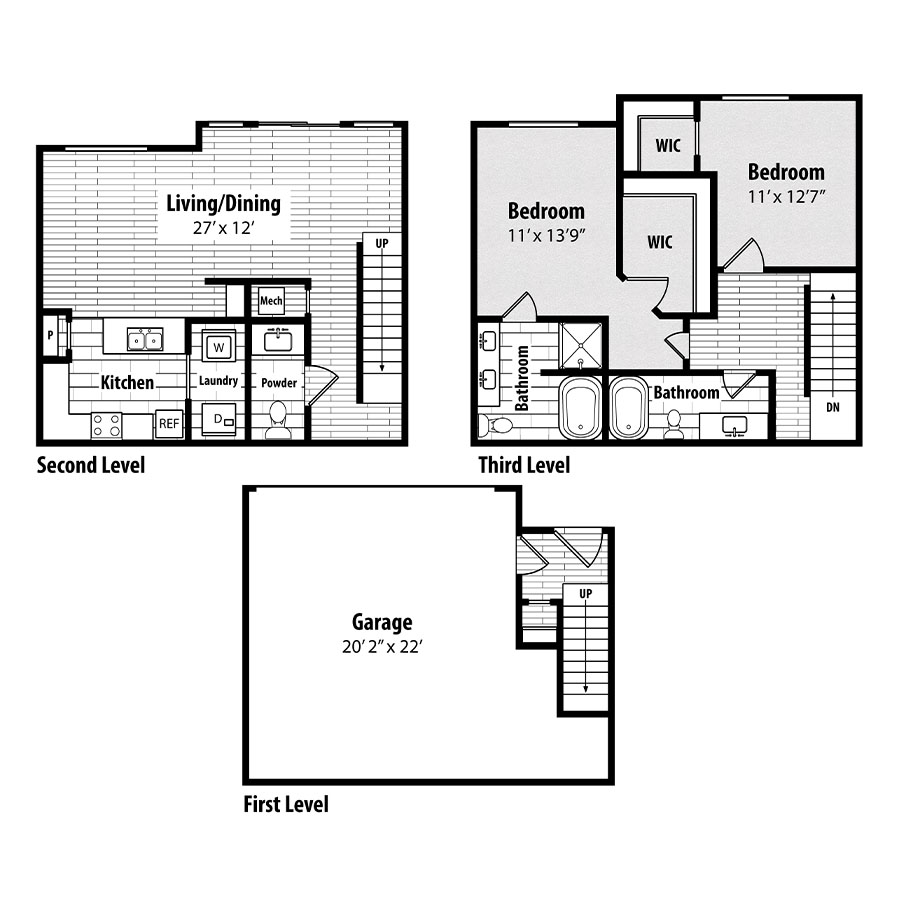 B2G floor plan