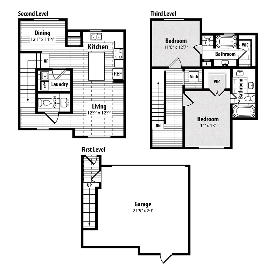 B3G floor plan