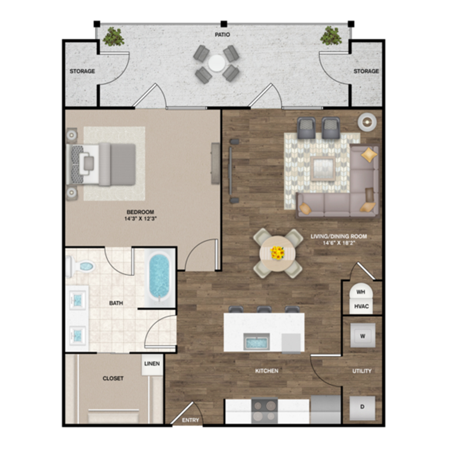 A4 floor plan