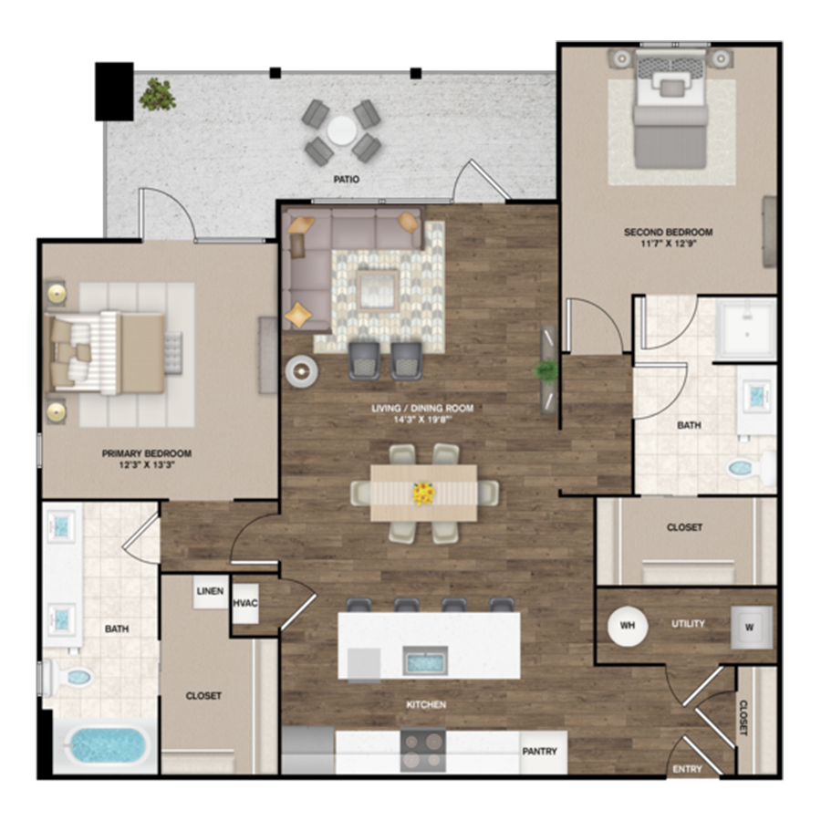 B5 floor plan
