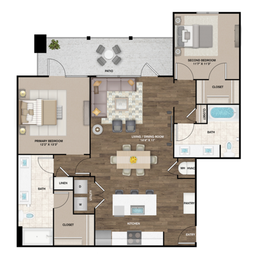B4 floor plan