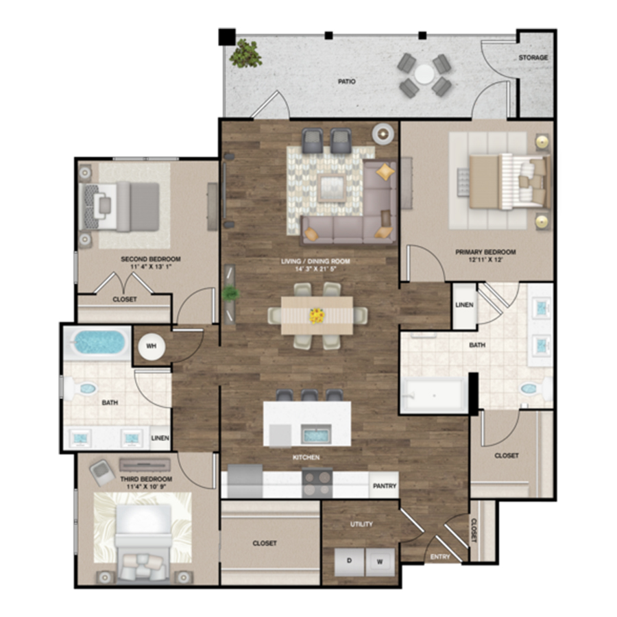 C1 floor plan