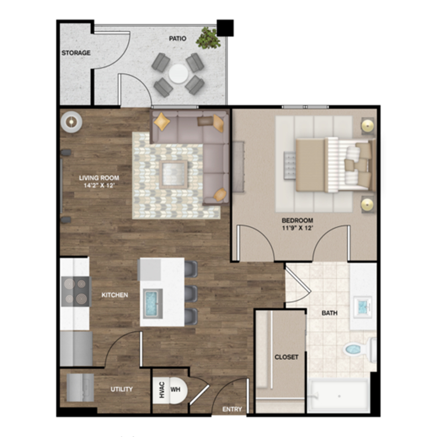 A1 floor plan
