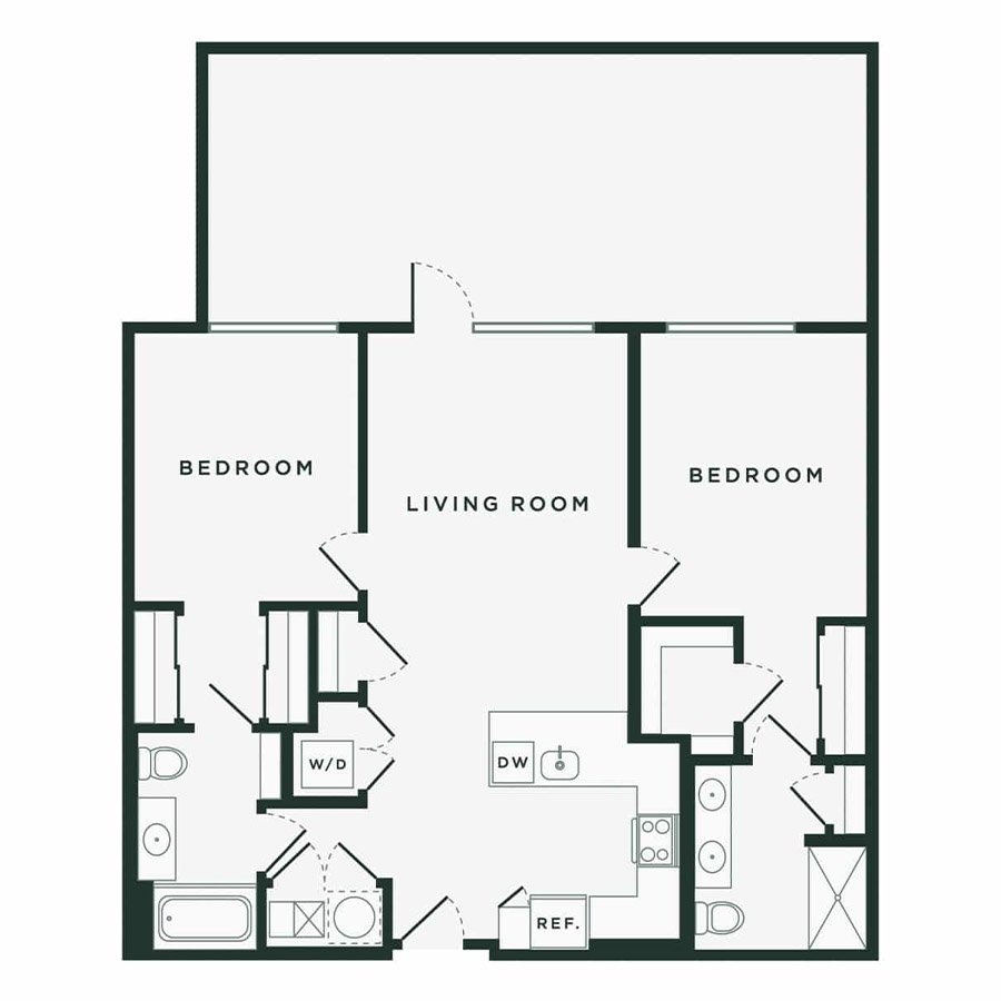 B1E floor plan