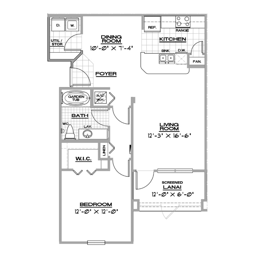 Dapprima-Lanai floor plan