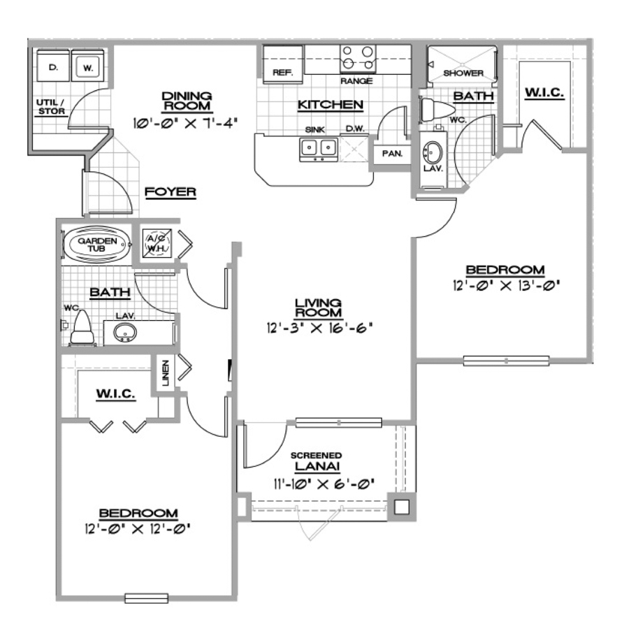 Duetto-Lanai floor plan