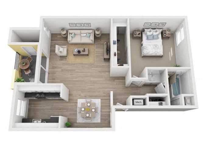 Birch floor plan