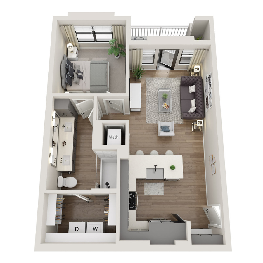 A2A floor plan