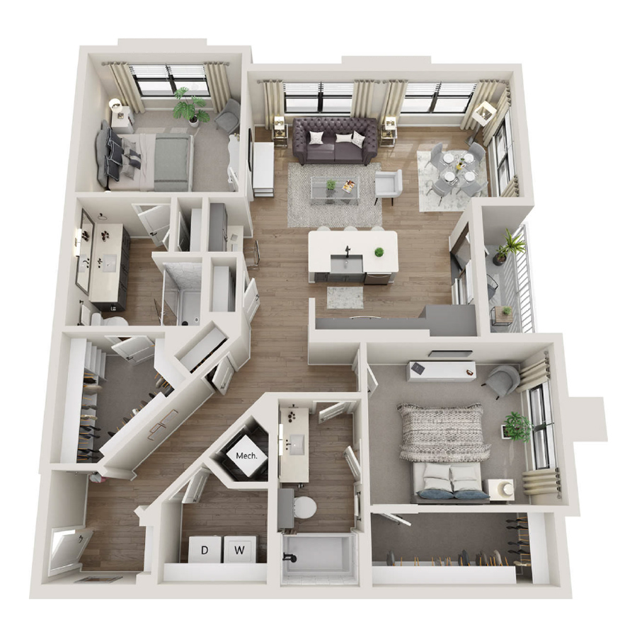 B3 floor plan