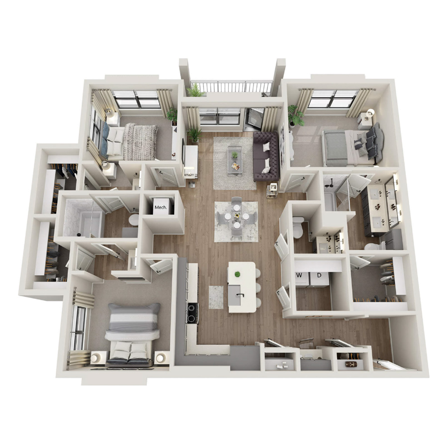 C2 floor plan