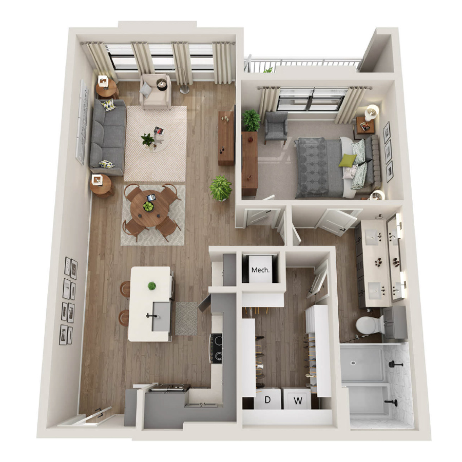 A5A floor plan