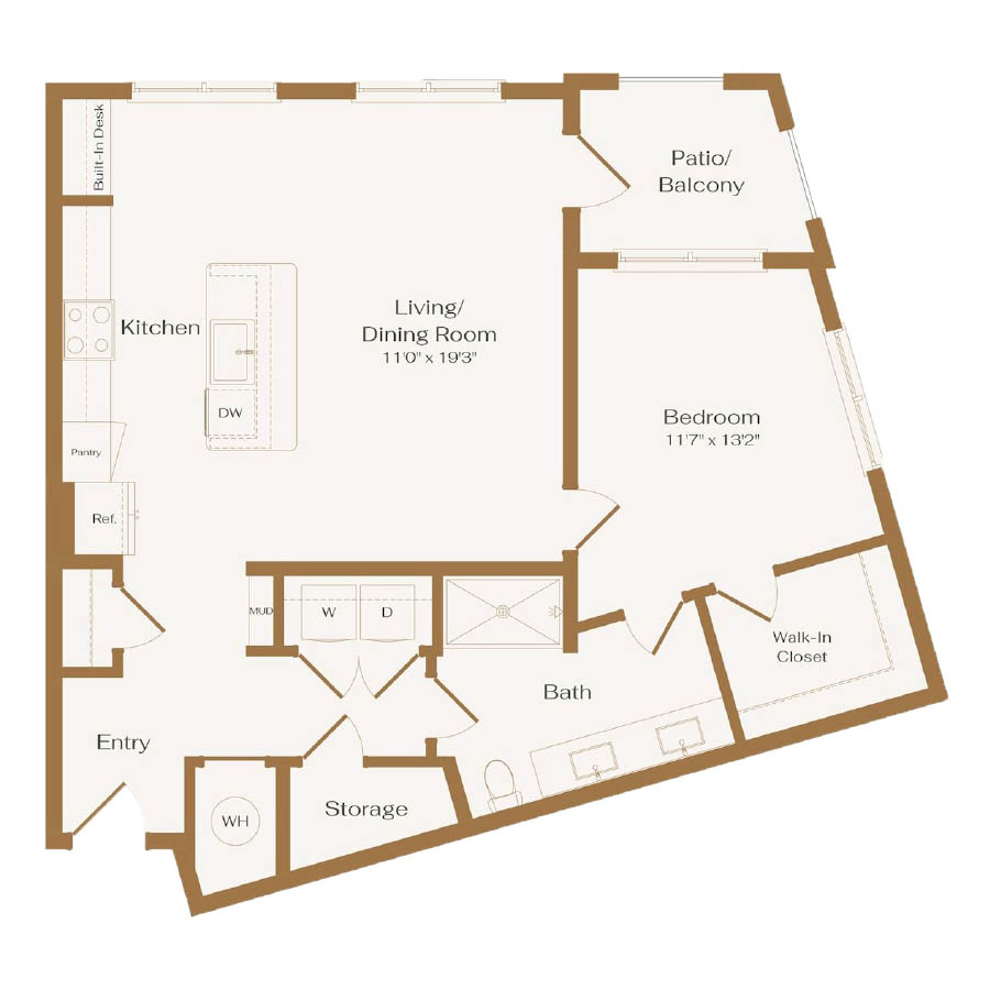 The Tenacity floor plan
