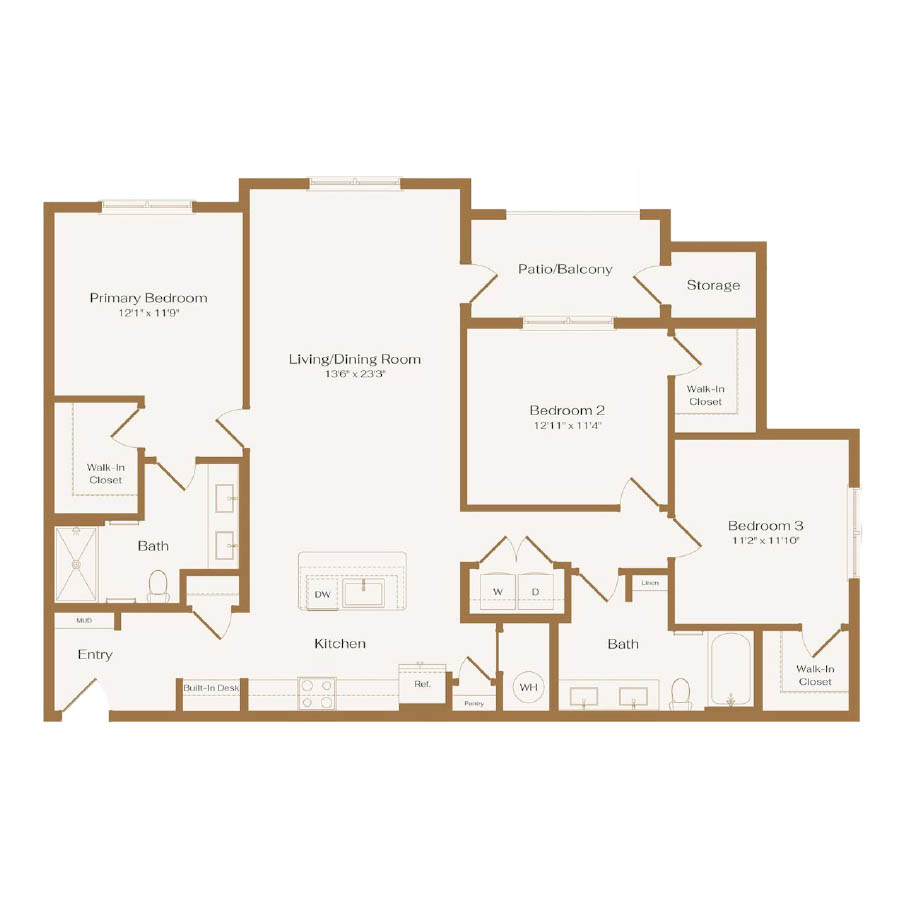 The Purpose floor plan