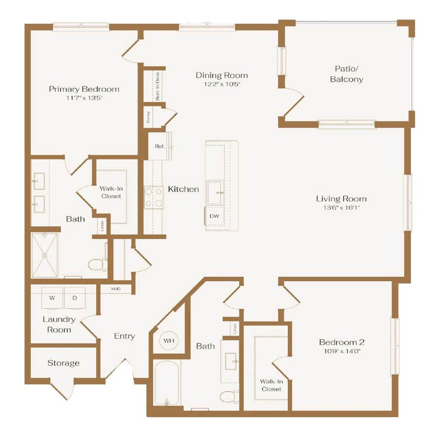The Curator floor plan