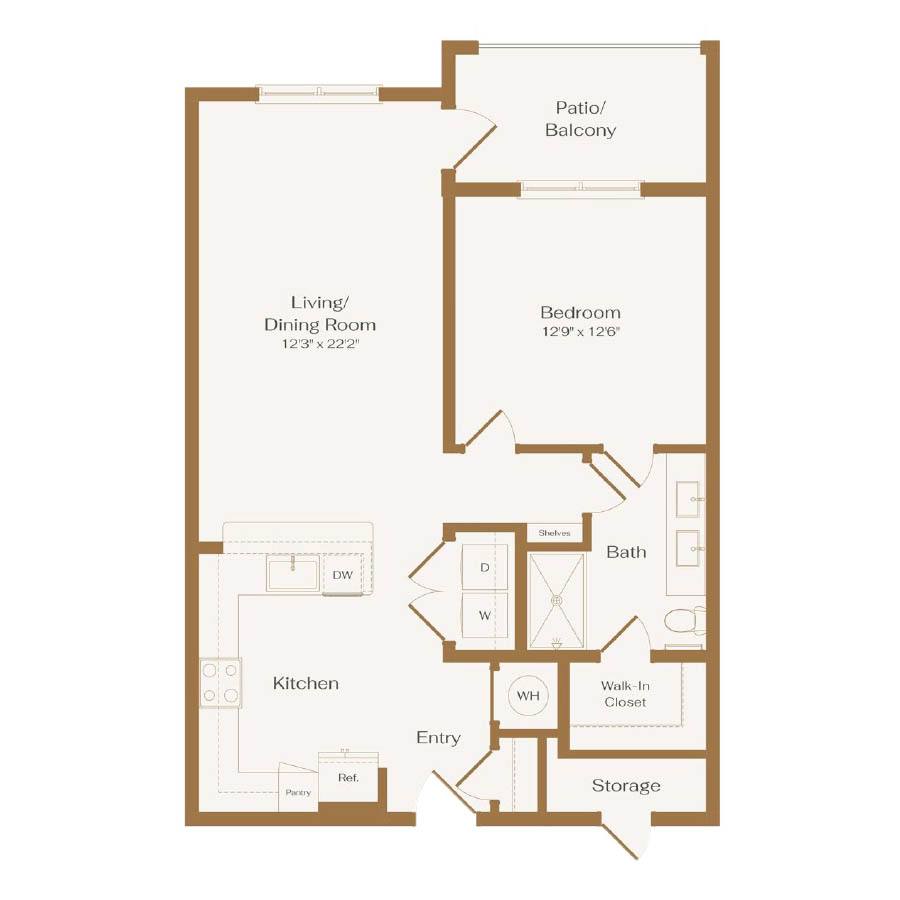 The Poise floor plan