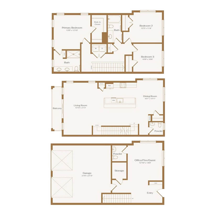 The Merit floor plan