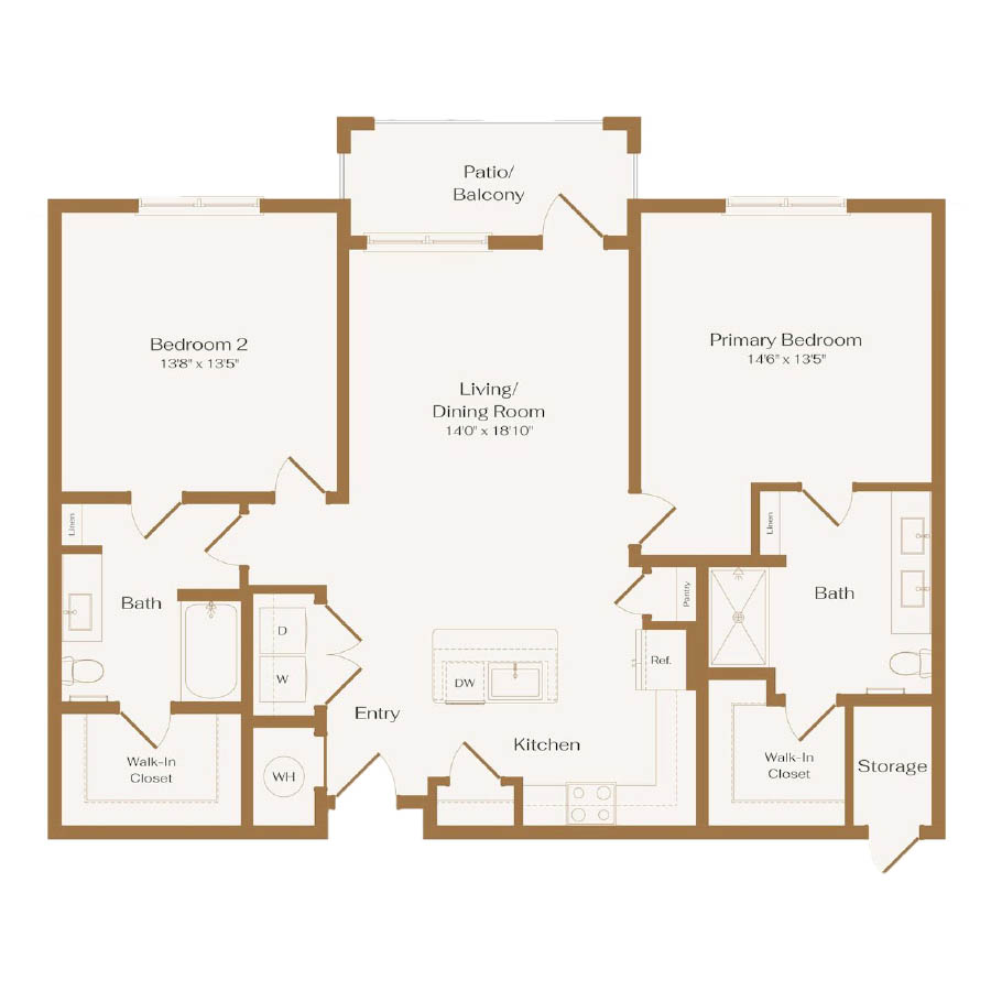 The Pioneer floor plan