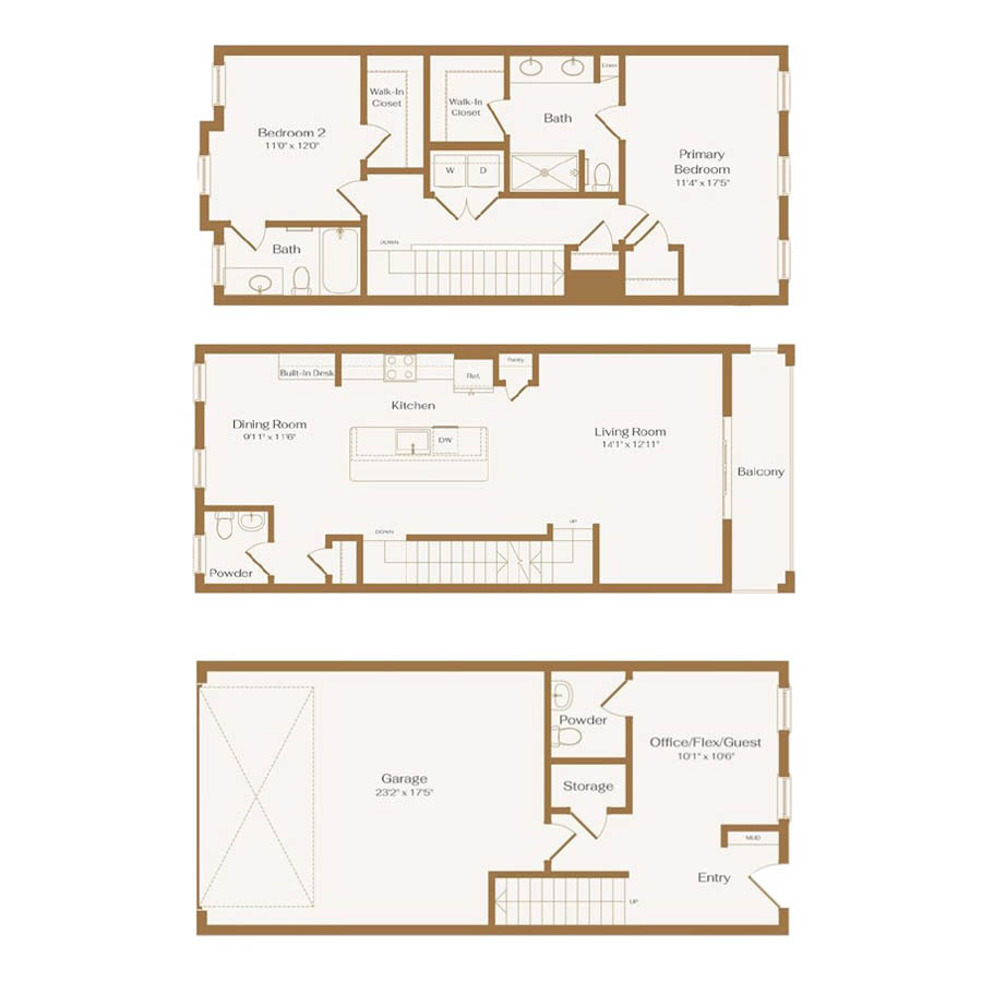 The Legacy floor plan