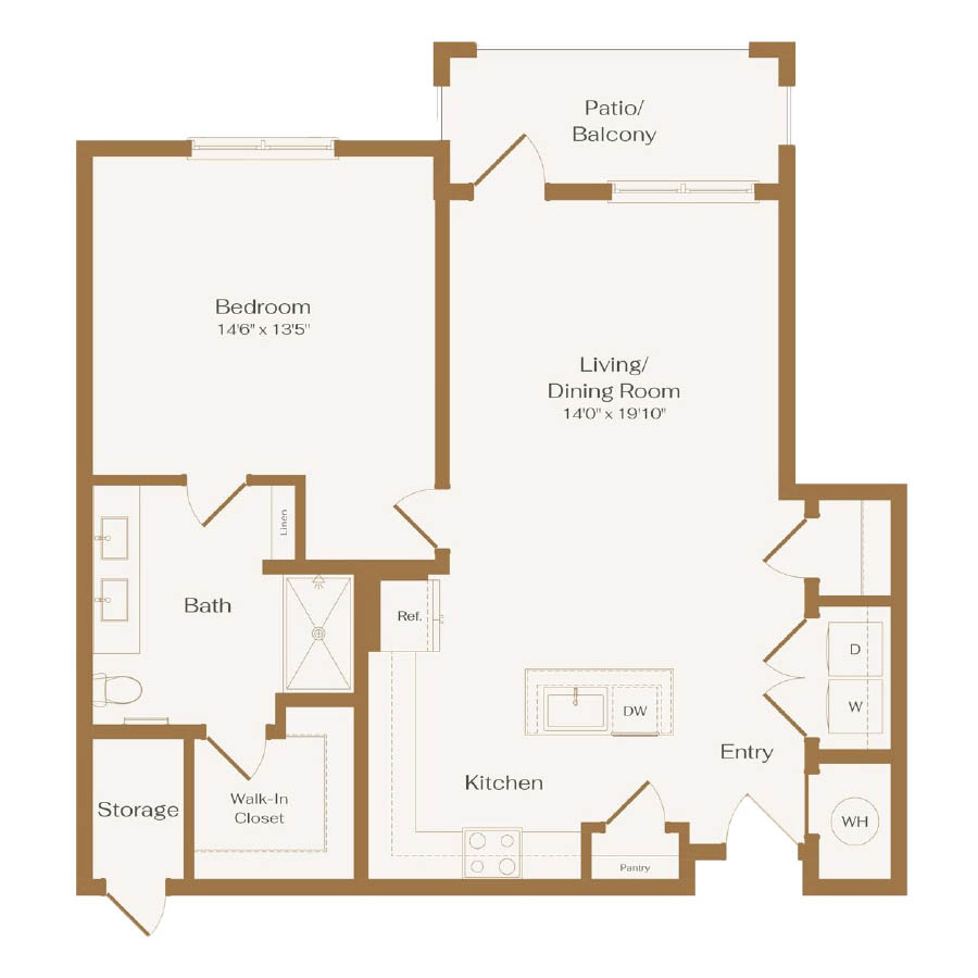 The Candor floor plan