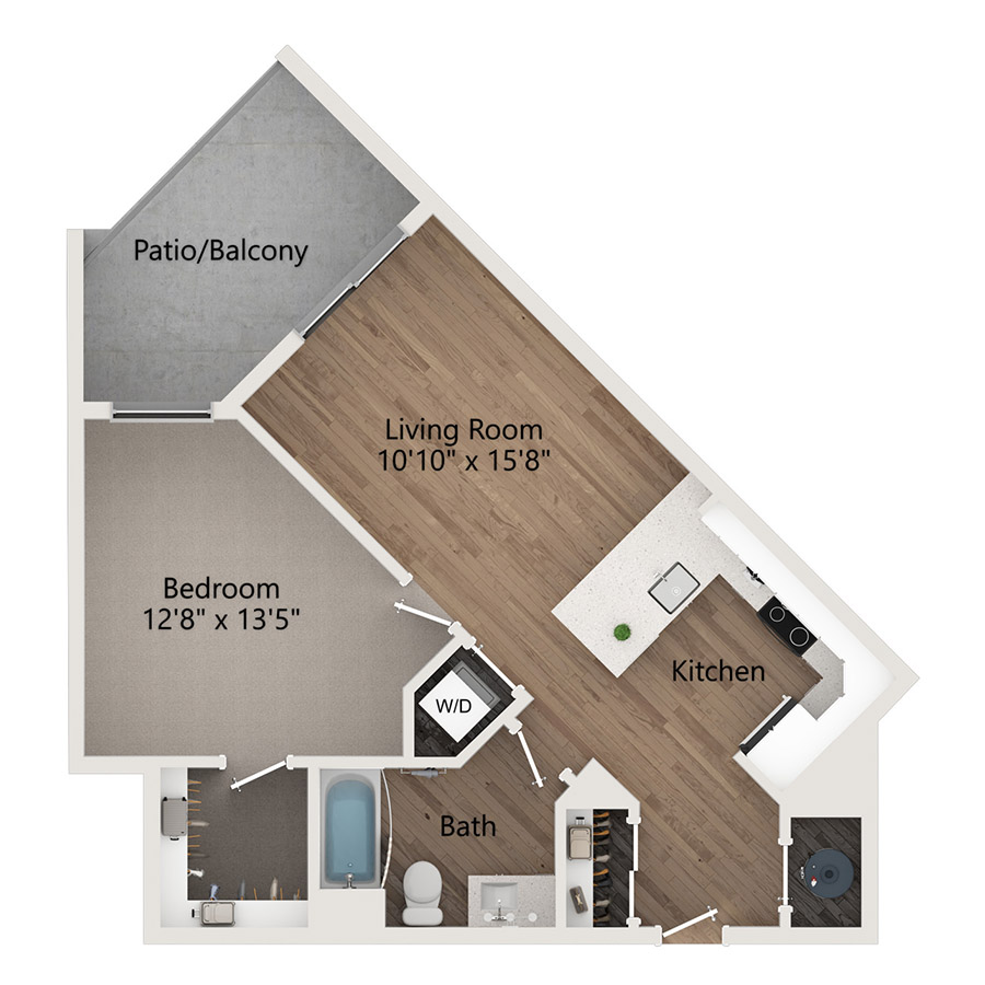 A4 WF100 floor plan