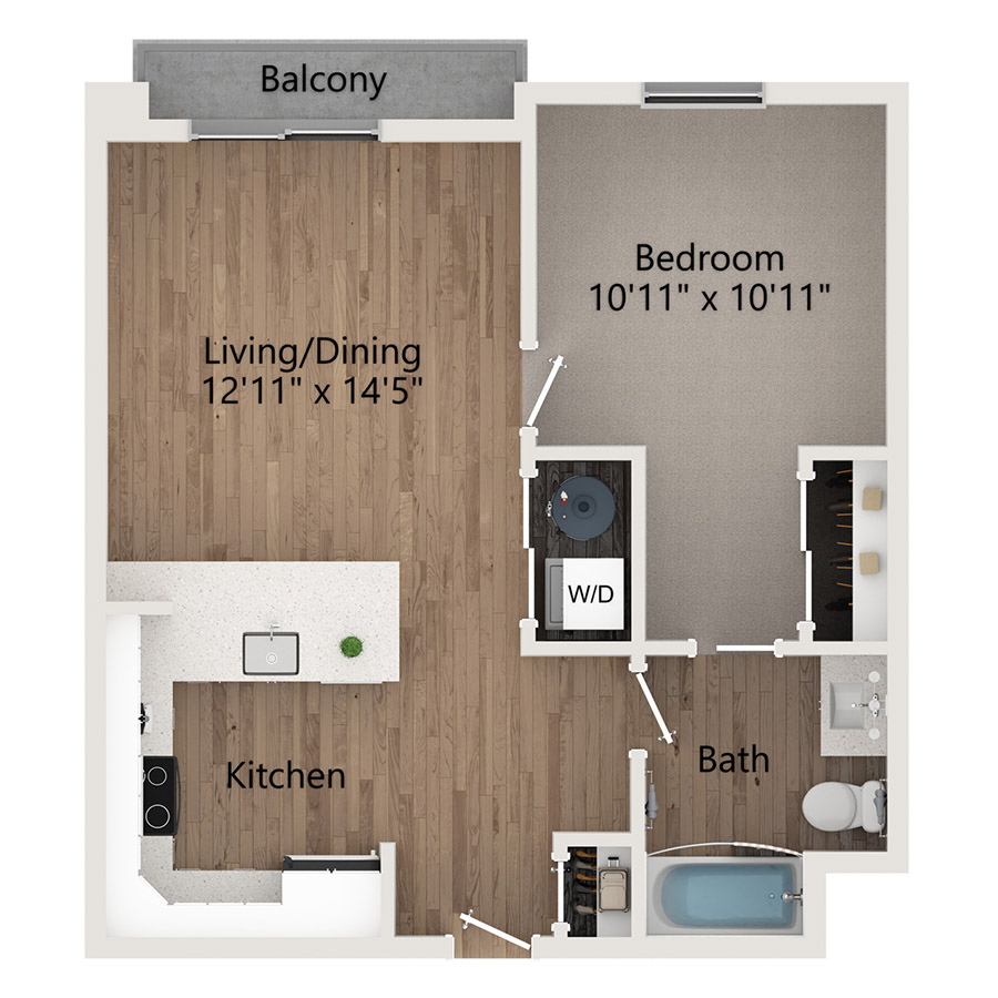 A1 floor plan