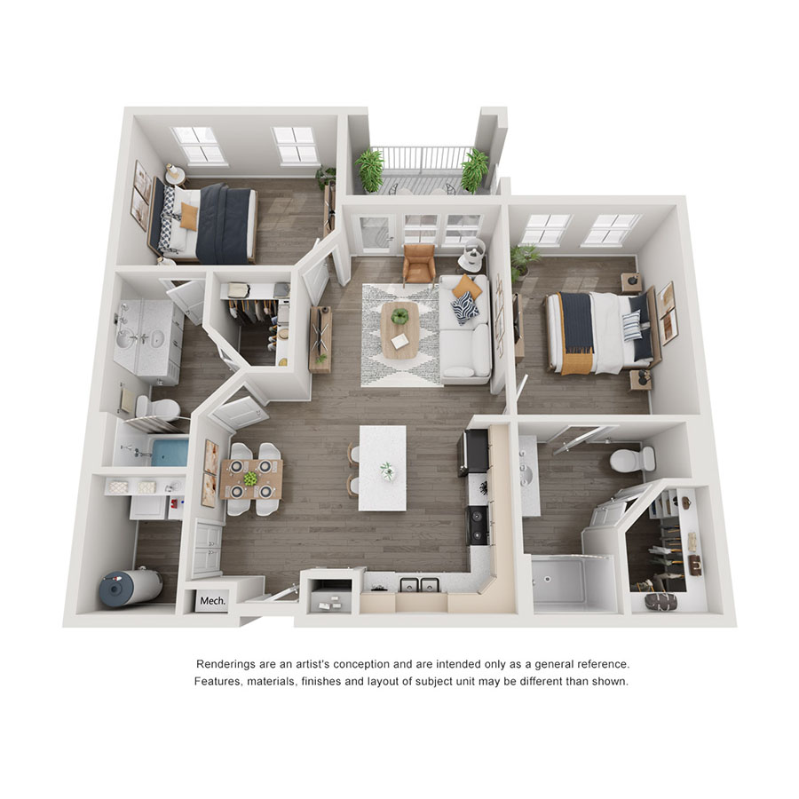 The Haven floor plan