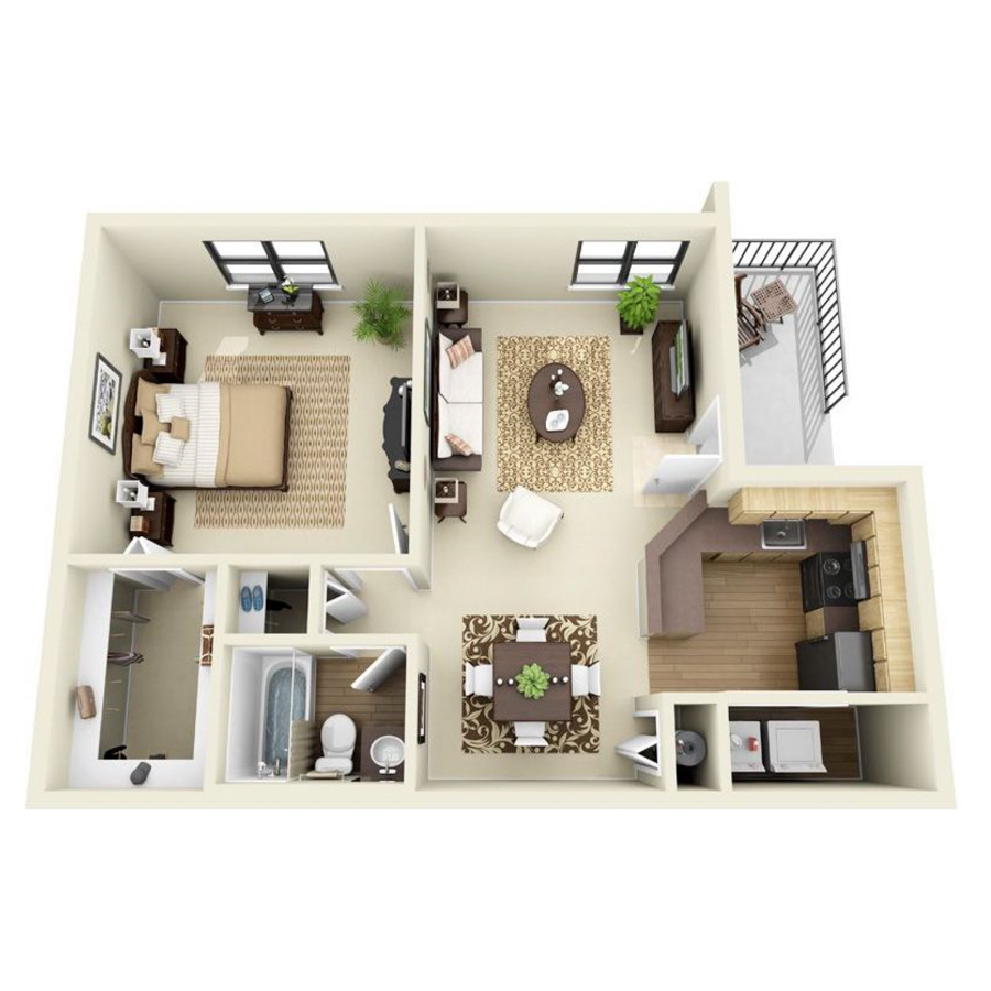 A1 floor plan