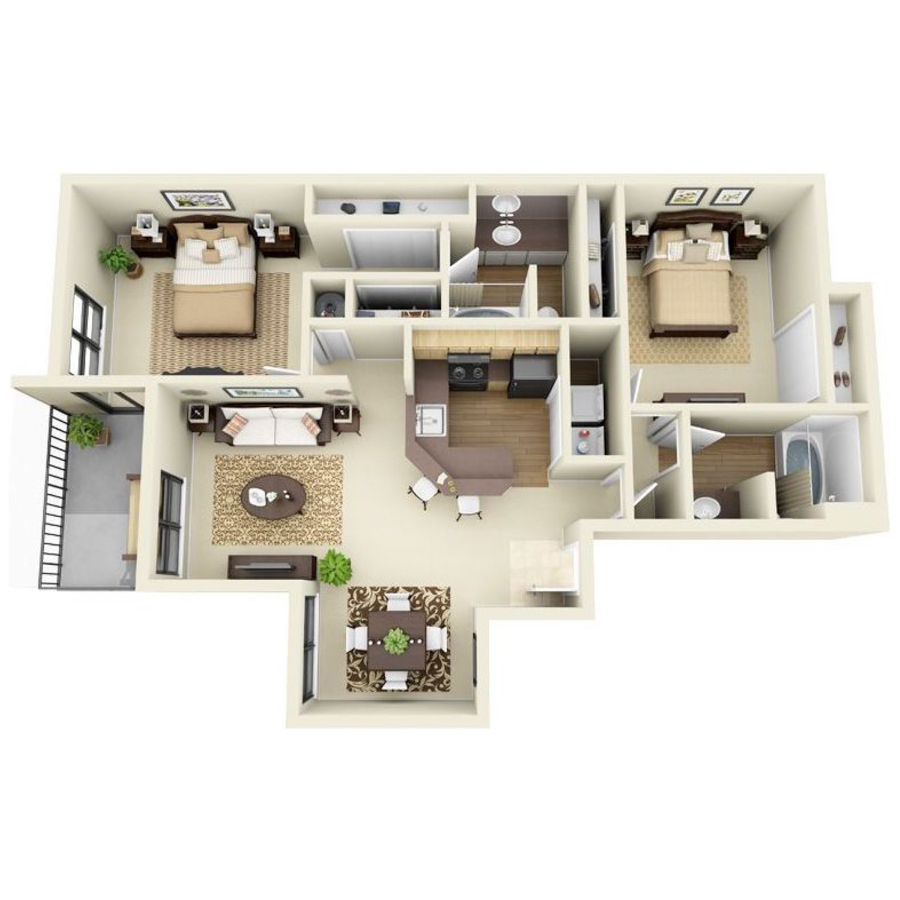 B3 floor plan