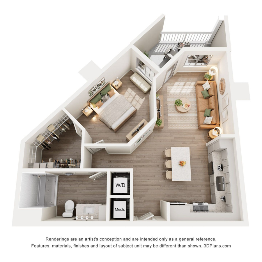 A2 floor plan