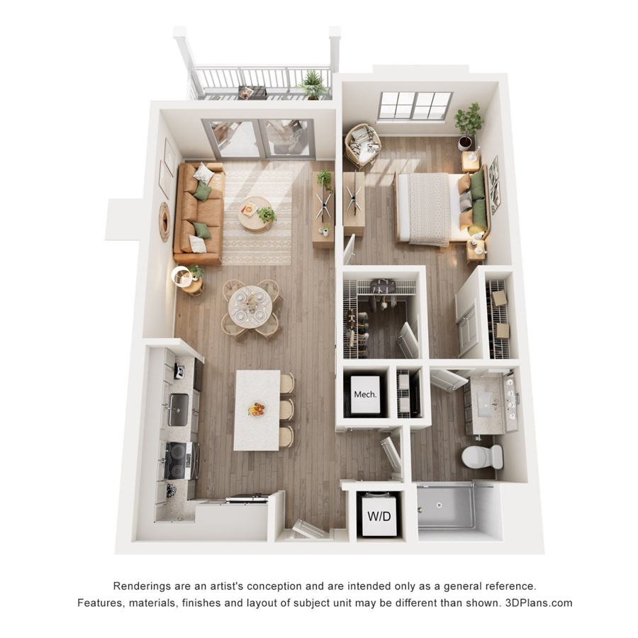 A1 floor plan