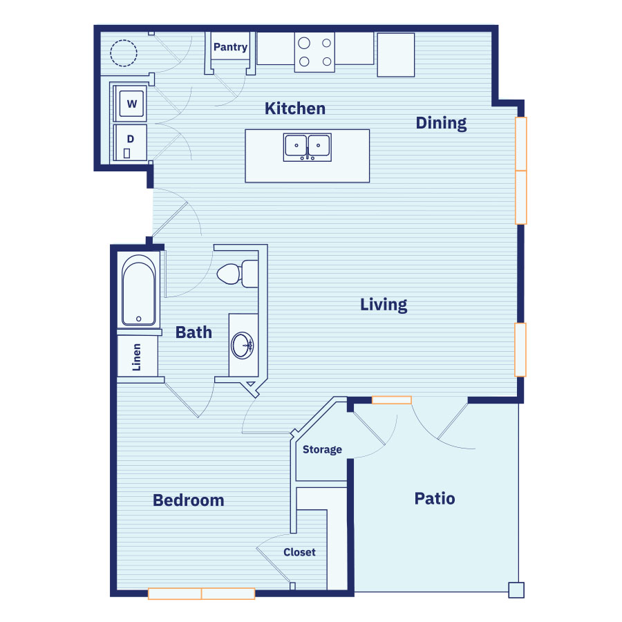 A2 floor plan