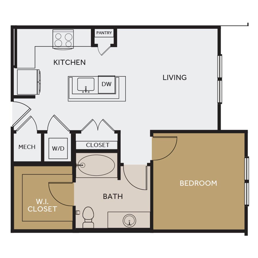A1 floor plan
