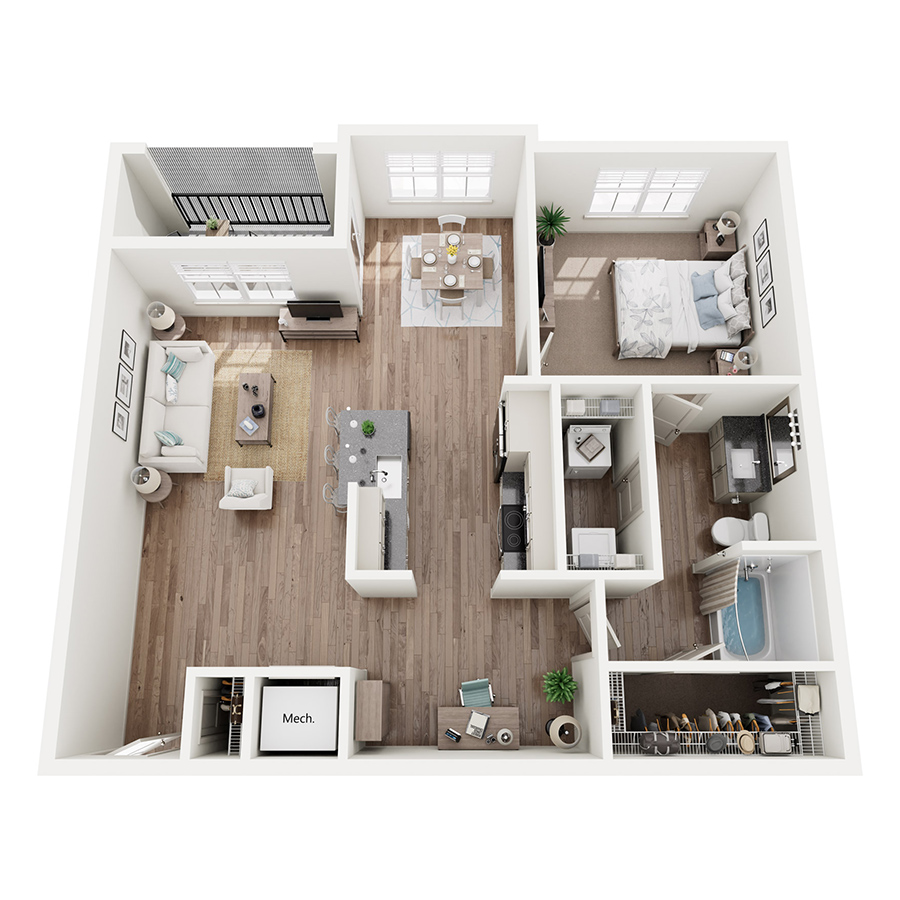 A2 floor plan